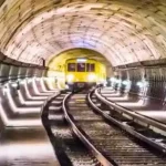 Underwater metro tunnel in Kolkata