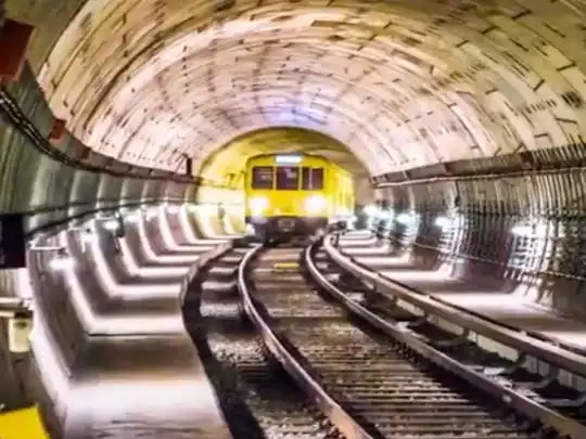 Underwater metro tunnel in Kolkata
