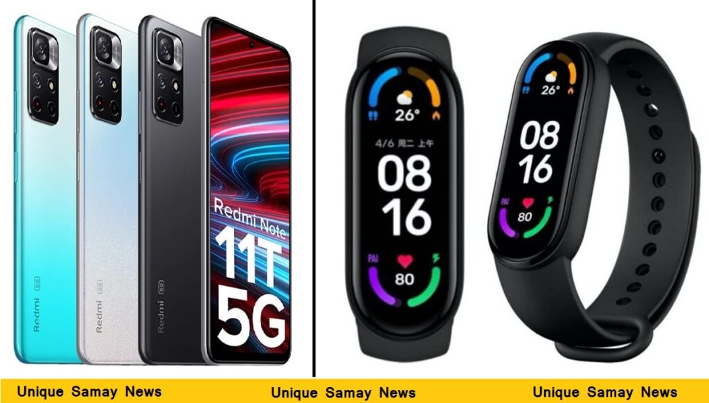 Xiaomi Band 7 का लॉन्च 24 मई को Redmi Note 11T