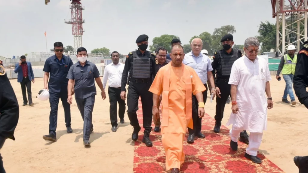 yogi-adityanath-visits-ayodhya-reviews-on-going-development-works