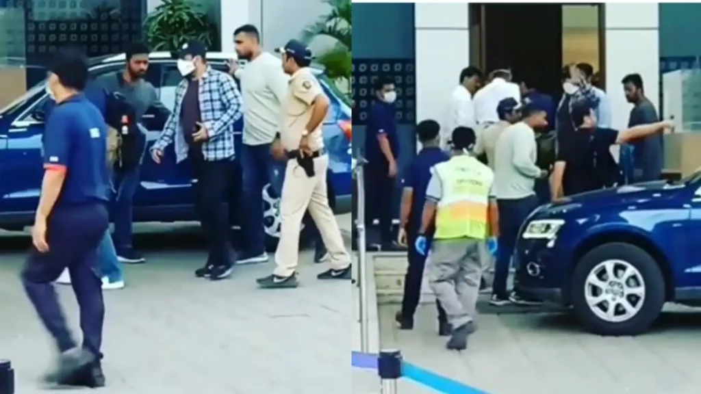 salman khan spotted with police security at mumbai airport post threat letter