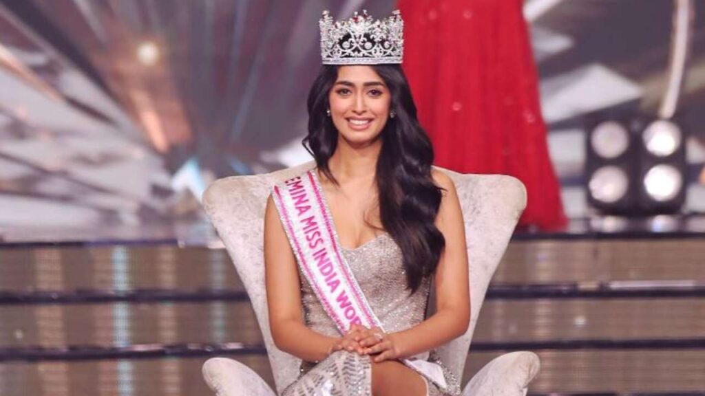 Miss India World 2022 winner