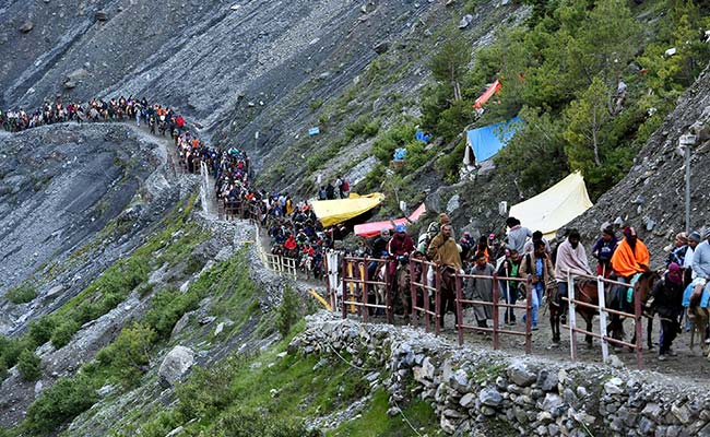 Amarnath Yatra temporarily suspended