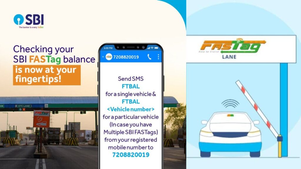 SBI FASTag balance