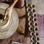 clay lamp