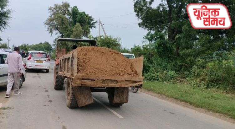 अवैध मिट्टी खनन का खेल