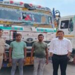 मथुरा में अवैध खनन पर कार्रवाई