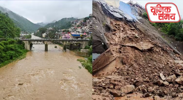 हिमाचल में भारी बारिश और भूस्खलन का कहर