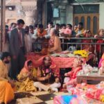 ओम बिरला ने बरसाना के श्रीजी दरबार में लगाई हाजिरी