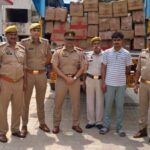 कोसीकलां पुलिस ने अवैध शराब जब्त की