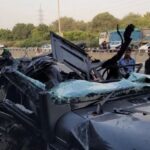 दिल्ली-जयपुर हाईवे पर भीषण हादसा
