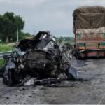 दिल्ली-मुंबई एक्सप्रेसवे पर भीषण हादसा