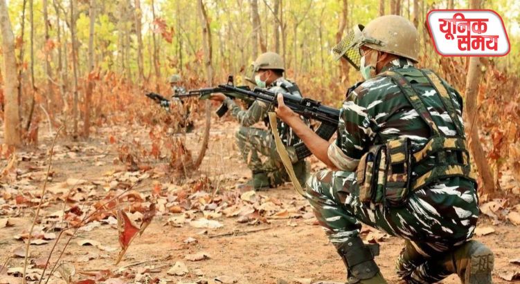 पुलिस मुठभेड़ में 2 नक्सली ढेर
