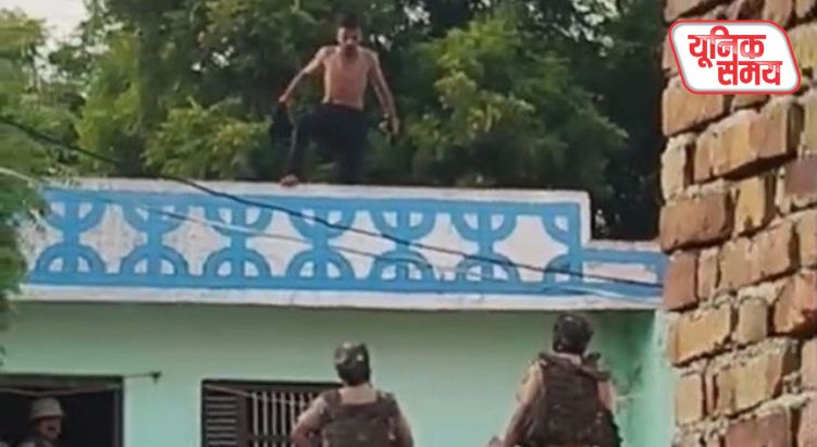 मुख्यमंत्री योगी को धमकी देने वाले को पुलिस ने घेरा