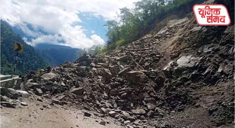 सिक्किम में भूस्खलन से तबाही