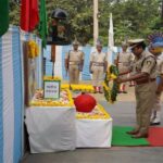 16वीं वाहिनी CRPF और रिजर्व पुलिस लाइन में शहीदों को श्रद्धांजलि
