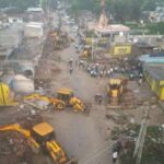 गरबा हिंसा पर 'बुलडोजर एक्शन