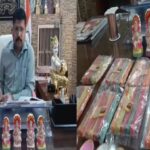 जिला कारागार में बंदियों ने बनाए लक्ष्मी-गणेश की मूर्तियाँ और दीपक