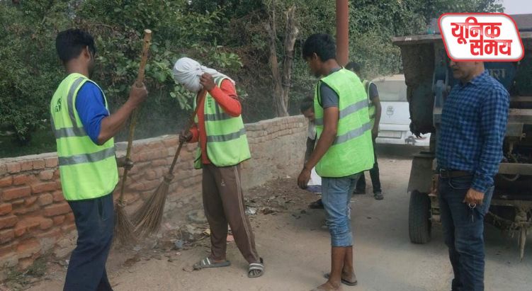 त्योहारों से पहले नगर निगम की विशेष सफाई