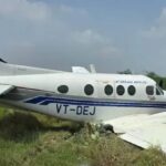 फर्रुखाबाद में मिनी जेट प्लेन हुआ बेकाबू