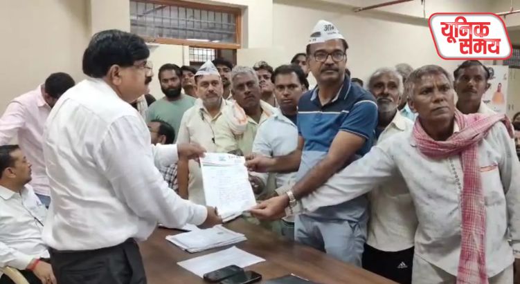 बिरला मंदिर क्षेत्र में जलभराव और गंदगी