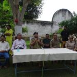 मथुरा जिला कारागार में गांधी-शास्त्री जयंती पर ध्वजारोहण