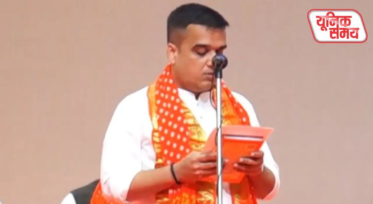 हर्ष सांघवी बने नए डिप्टी सीएम; 25 विधायकों ने ली मंत्री पद की शपथ