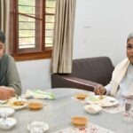 CM सिद्दरमैया और डिप्टी CM डीके शिवकुमार ने नाश्ते पर की मुलाकात