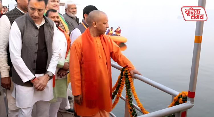 सीएम योगी ने माघ मेला की तैयारियों का जायजा लिया
