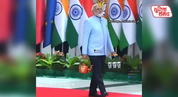 PM मोदी का चाय बेचते AI वीडियो