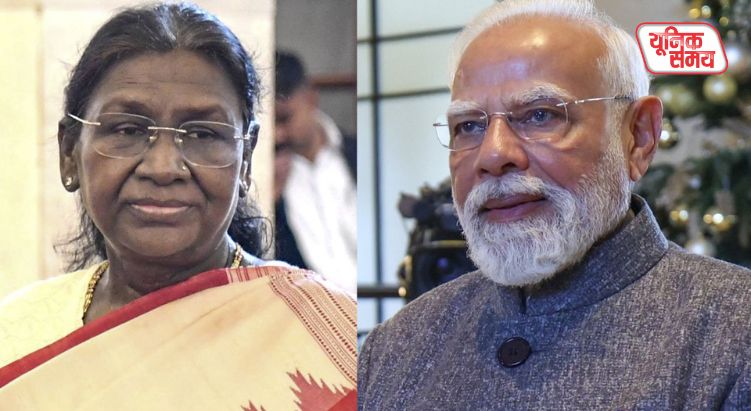 विजय दिवस पर प्रधानमंत्री नरेंद्र मोदी और राष्ट्रपति द्रौपदी मुर्मू