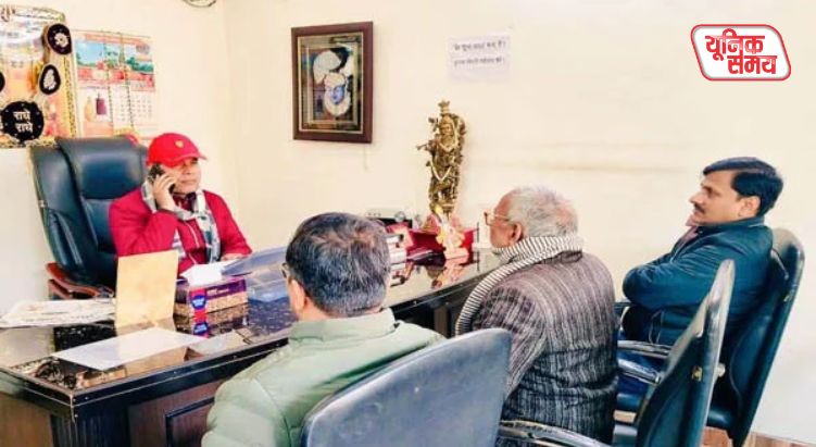 MLA Shrikant Sharma listened to public