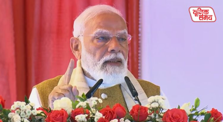 PM Modi's mega roadshow in Thiruvananthapuram