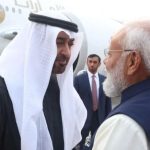 UAE President Nahyan arrives in India