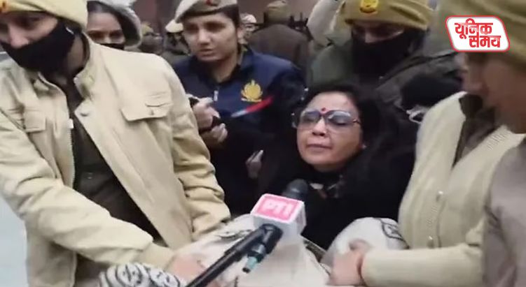 अमित शाह के दफ्तर के बाहर टीएमसी का हल्ला बोल