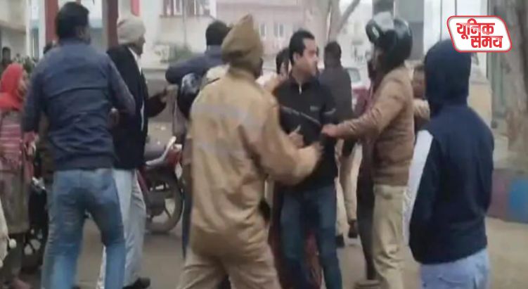 कोतवाली गेट पर 'हाईवोल्टेज ड्रामा