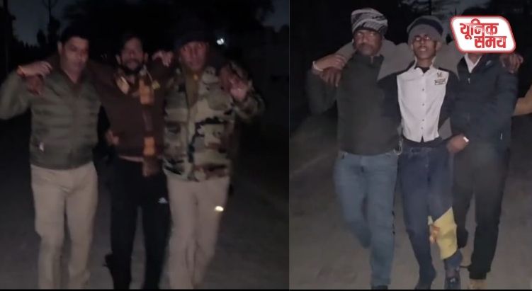 महिला से पर्स छीनकर भागने वाले बदमाश