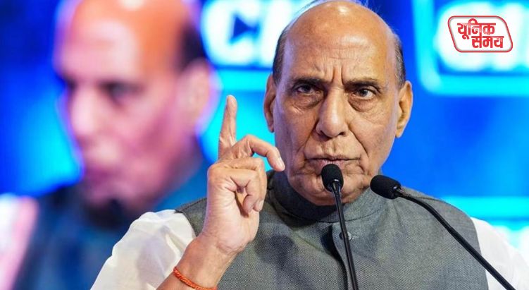 लखनऊ में बोले रक्षामंत्री राजनाथ सिंह