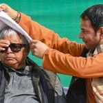 लालू यादव 'दही-चूड़ा भोज' में हुए शामिल