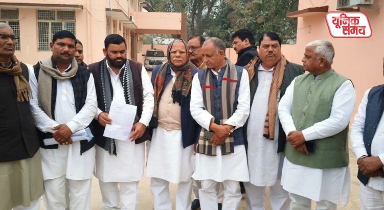 लोकदल नेताओं ने दिया एसएसपी को ज्ञापन