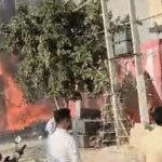 A massive fire broke out at Hotel Siddhi Vinayak during its inauguration ceremony