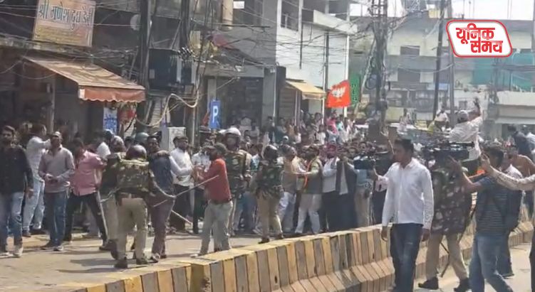 BJP-Congress workers clash in Indore