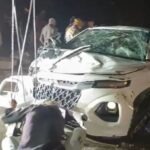 Car falls into drain in Magorra