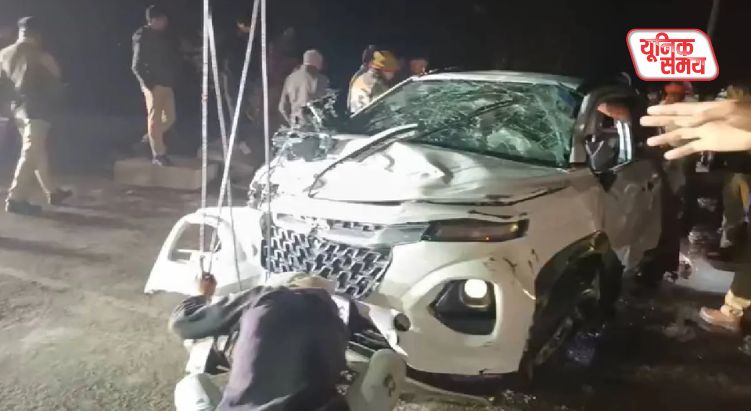 Car falls into drain in Magorra