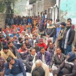 Joint meeting held to protest the decision to demolish 800 houses in Sanjay Nagar