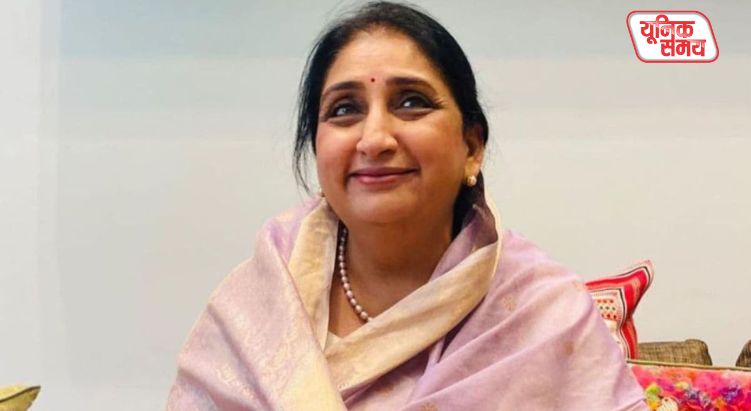 Sunetra Pawar elected as the new national president of NCP