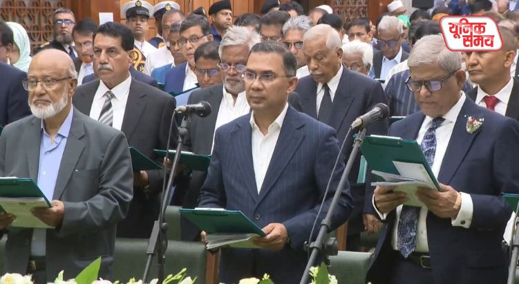 Tariq Rahman takes oath as Prime Minister