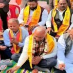 The Mayor laid the foundation stone
