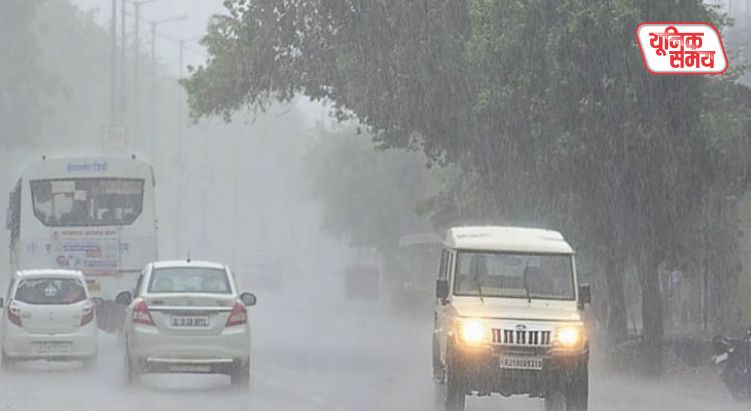 Weather conditions from North India to West India