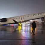 Air Canada Plane Collides with Fire Truck at LaGuardia Airport